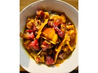 Smoked Pork with Fermented Bamboo Shoot