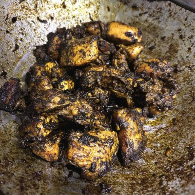 Chicken with Black Sesame Chicken with Black Sesame