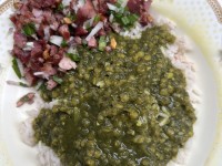 Dal with Black Sesame Paste (Dai Neiiong)