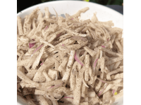 Muli Khleh (Khasi Radish Salad with Perilla seeds)