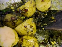 Black Sesame Potato Curry