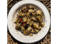 Potato Salad with Black Sesame