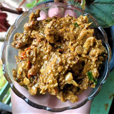Tungrymbai (fermented soybean) Axone/Akhuni