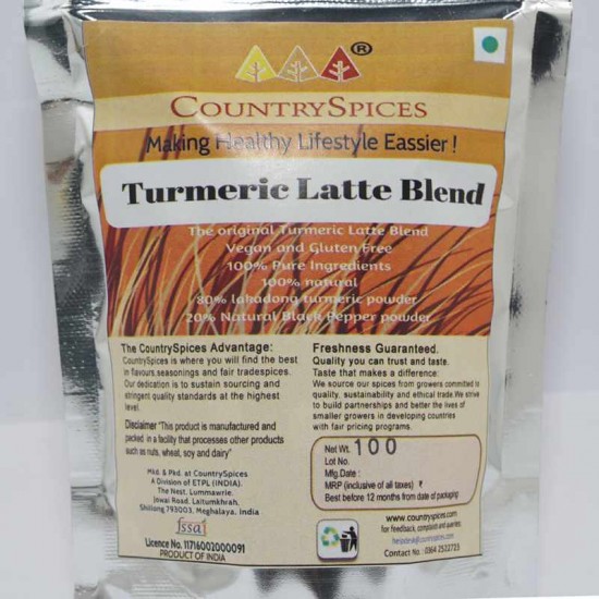 CountrySpices Turmeric Latte Blend