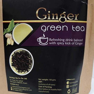 Ginger Green Tea Ginger Green Tea