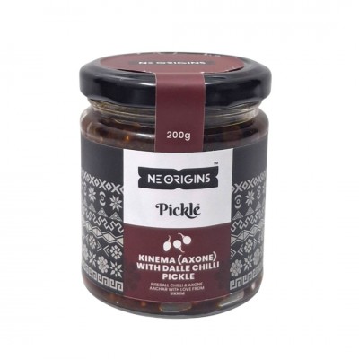 Kinema (Axone) with Dalle Chilli Pickle Kinema (Axone) with Dalle Chilli Pickle