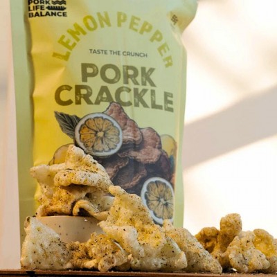 Pork Crackle - Lemon Pepper