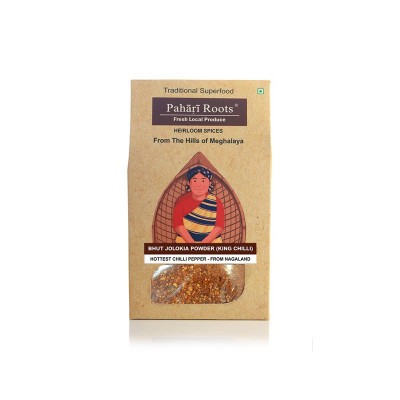 Bhut Jolokia Chilli Powder with Flakes Bhut Jolokia Chilli Powder with Flakes
