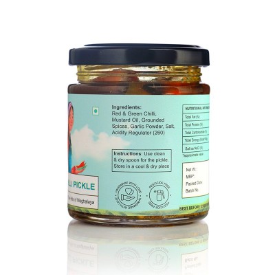 Chilli Pickle, Pahari Roots Chilli Pickle, Pahari Roots
