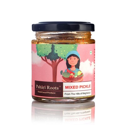 Mixed Pickle, Pahari Roots Mixed Pickle, Pahari Roots
