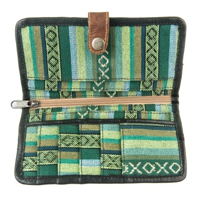 Sikkim Sling Bag & Wallet Set, Green