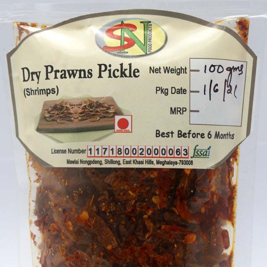 Dry Prawn Pickle