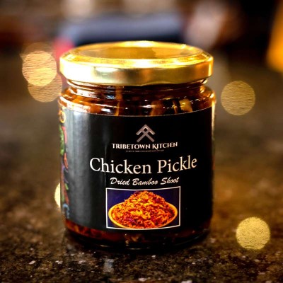 Chicken Pickle with Dried Bamboo Shoot